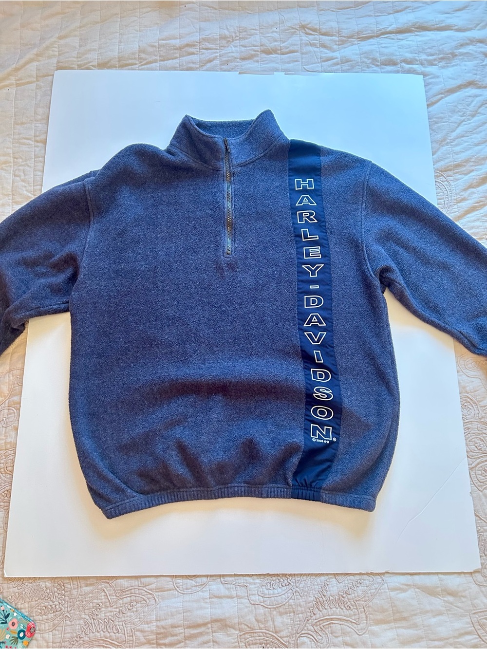 Harley-DavidsonTwin Cities Men's Navy Quarter-Zip Sweatshirt